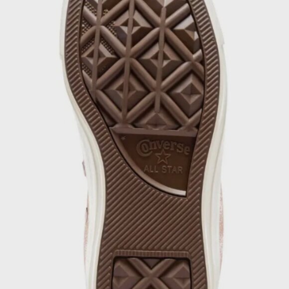 CONVERSE Chuck Taylor All Star Suede & Metallic Canvas High Top Sneaker MSRP$125 - Picture 13 of 16